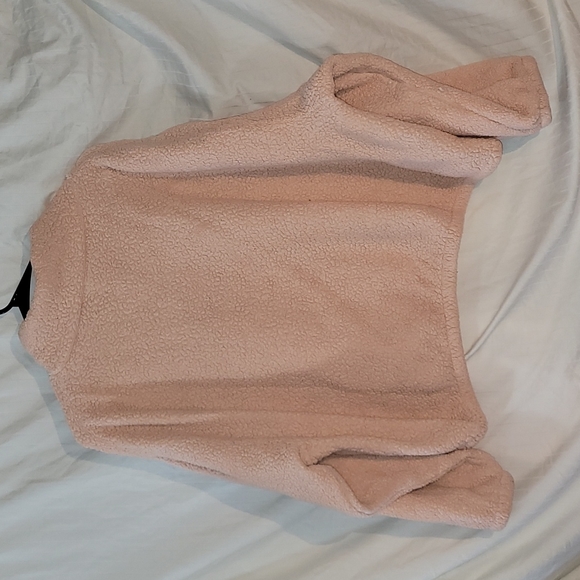 Pink Sherpa Sweater XL - Picture 4 of 4